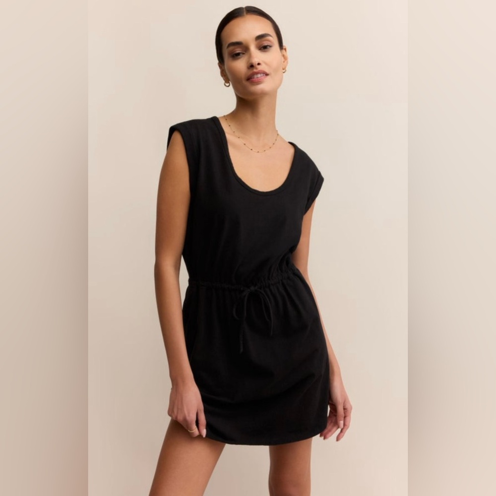 Z Supply true black day shift mini dress in size medium